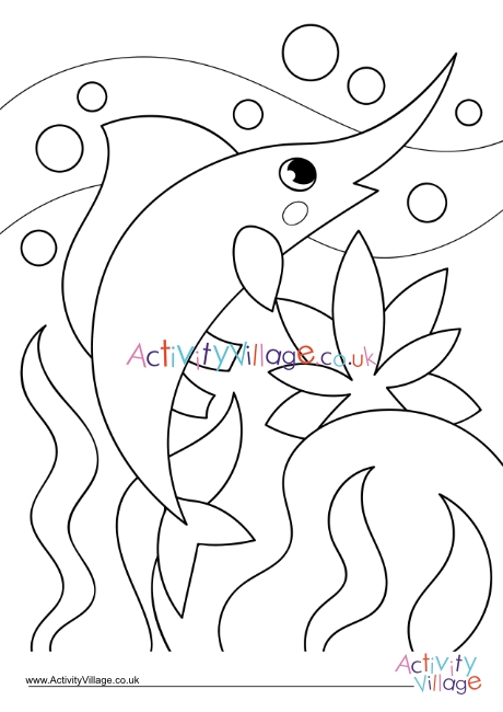 Fish Colouring Page 10