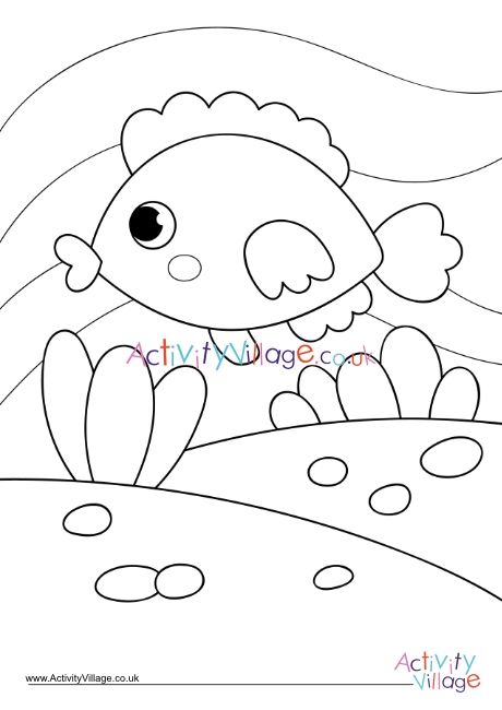 Fish Colouring Page 7