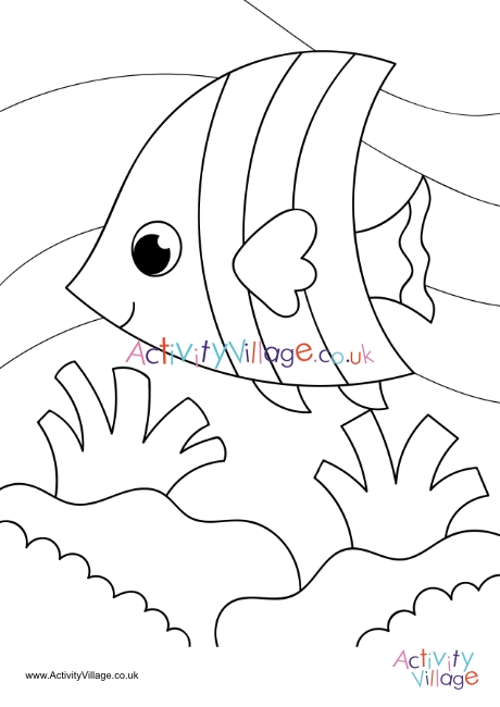 Fish Colouring Page 9