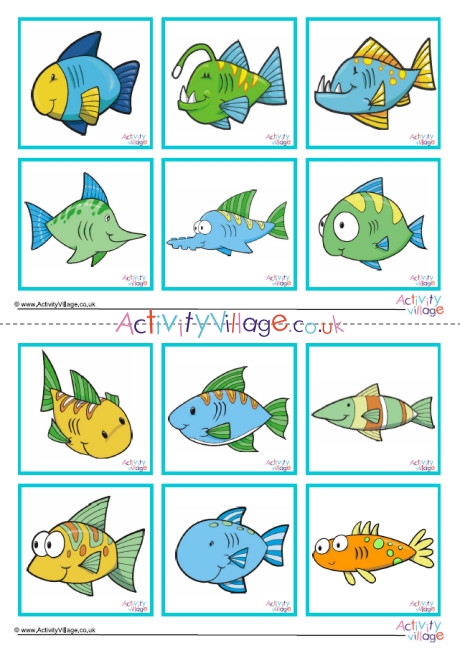 Fish Game Cards