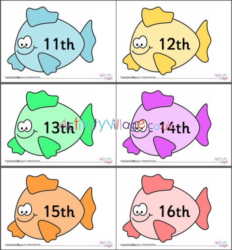Fish ordinal numbers