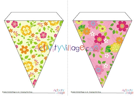 Floral Bunting Large