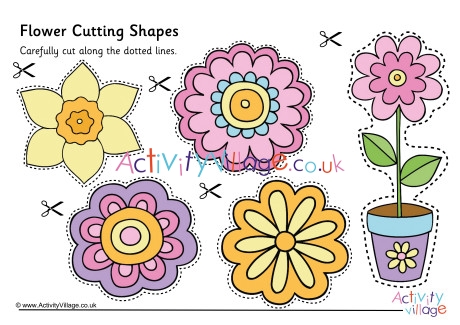 Flower Cutting Shapes 2