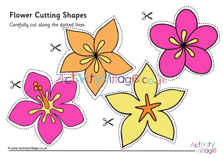 Flower Cutting Shapes 3