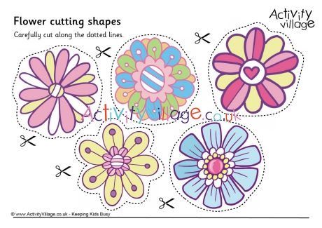 Flower cutting shapes