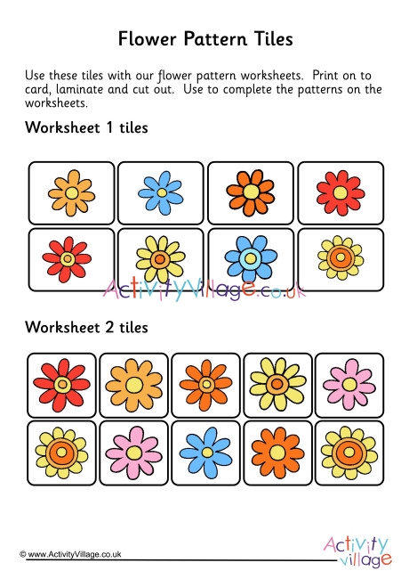 Flower Patterns Tiles