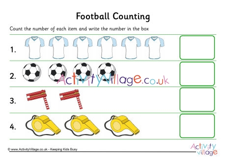 Footbal counting 1