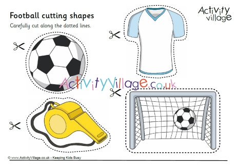 Football cutting shapes
