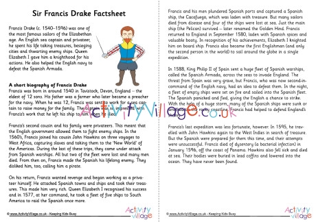 Francis Drake Factsheet