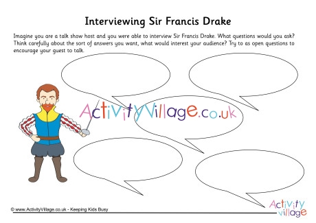 Francis Drake Interview Worksheet