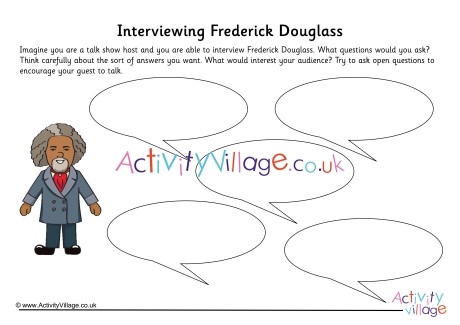 Frederick Douglass Interview Worksheet