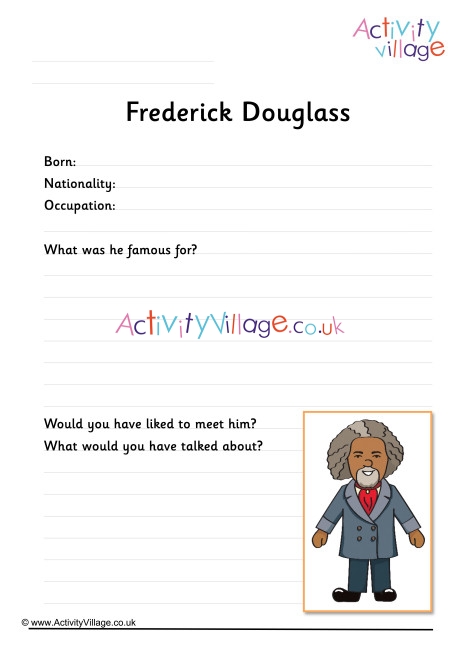 frederick-douglass-worksheet