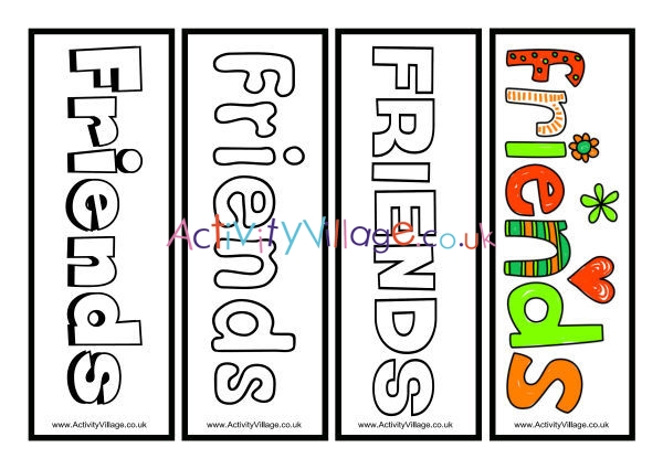 Friends bookmarks 2