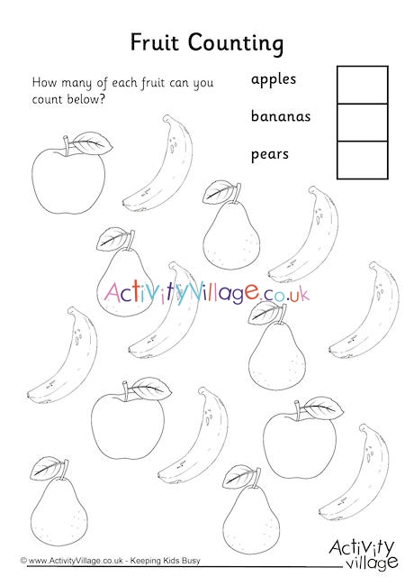 Fruit Counting 3