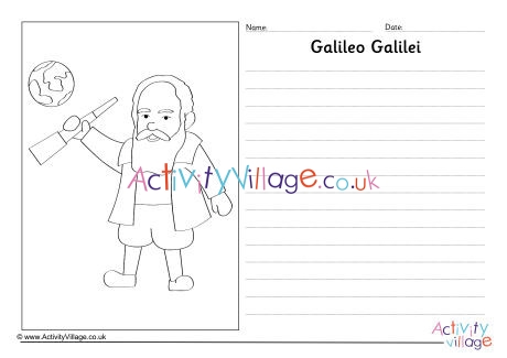 Galileo Galilei Story Paper