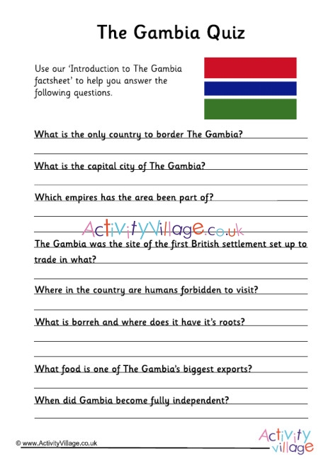 Gambia Quiz