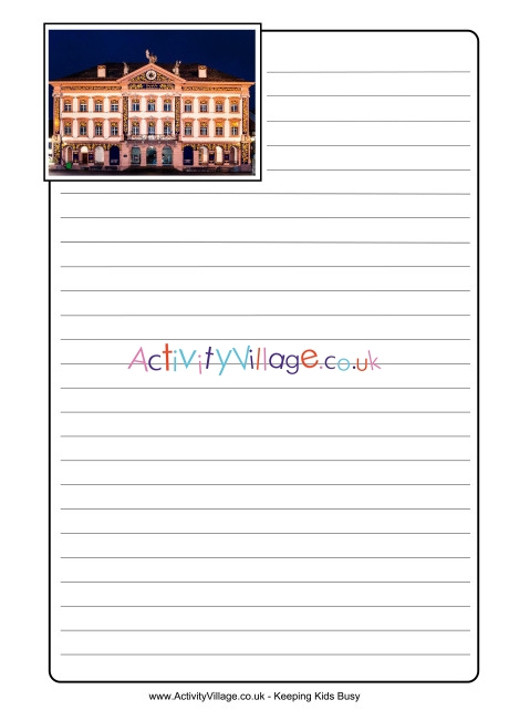 Gengenbach Town Hall Notebooking Page