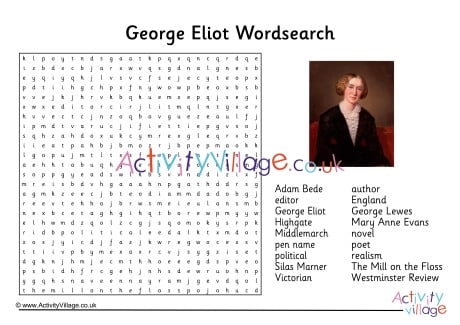 George Eliot word search