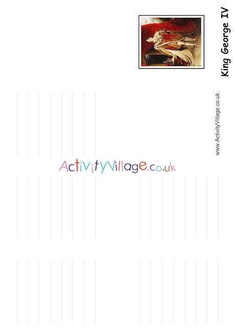 George IV Booklet