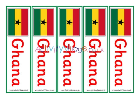 Ghana bookmarks