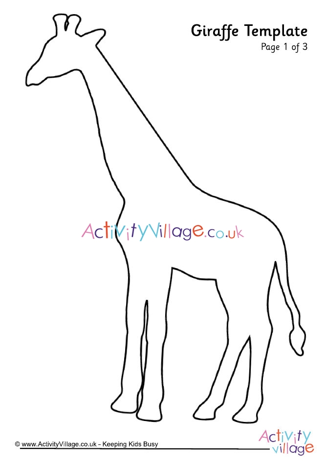 Giraffe template 2