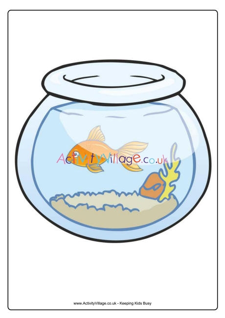 Goldfish bowl poster