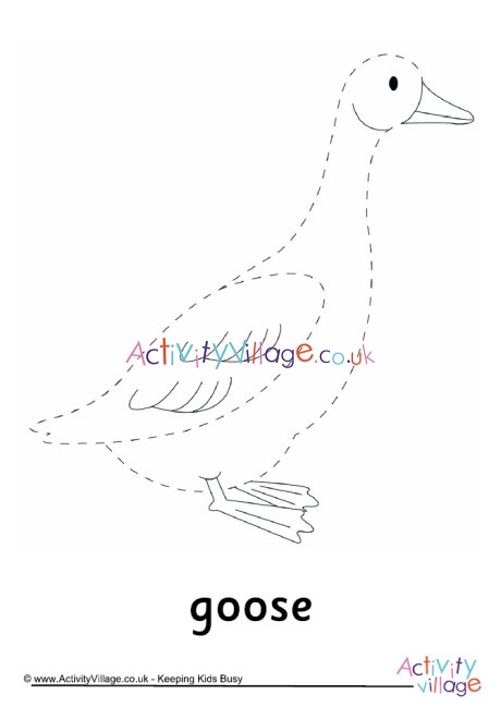 Goose tracing page