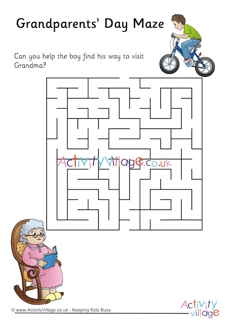 Grandparents Day Maze 1