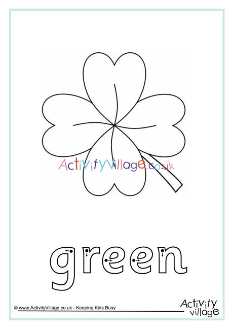 Green Finger Tracing