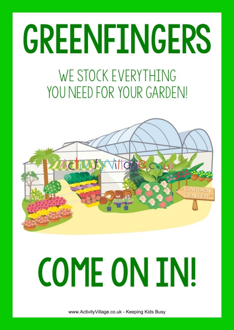 Greenfingers Garden Centre come on in