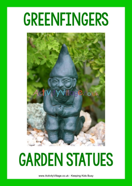 Greenfingers Garden Centre garden statues poster