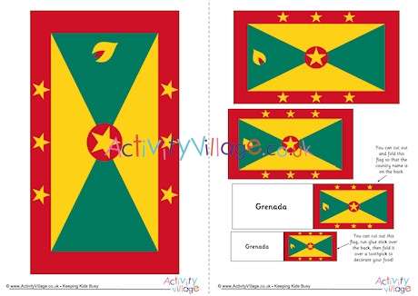 Grenada Flag Printable
