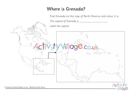 Grenada Location Worksheet