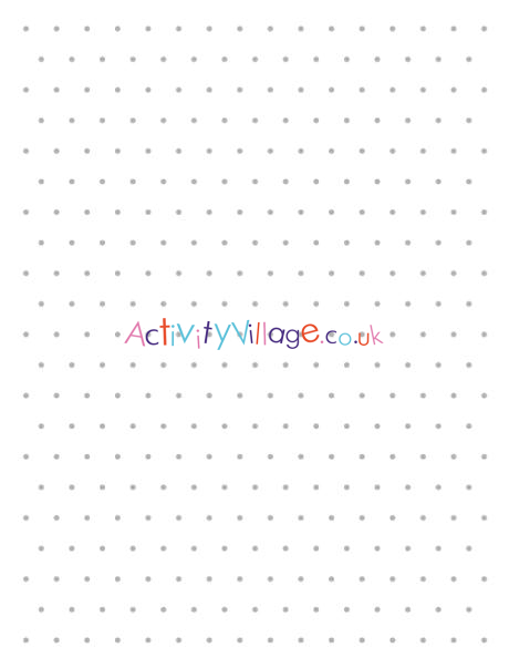 Grid Paper Isometric Dots