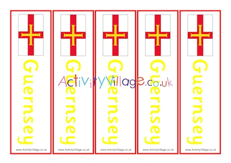 Guernsey bookmarks 