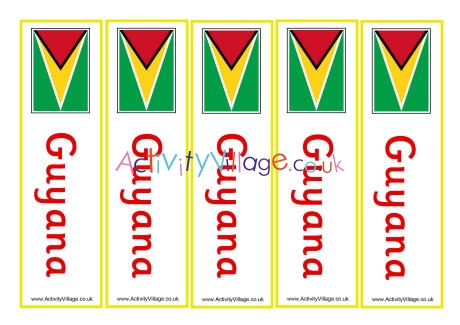 Guyana bookmarks