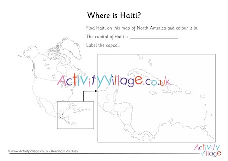 Haiti Location Worksheet