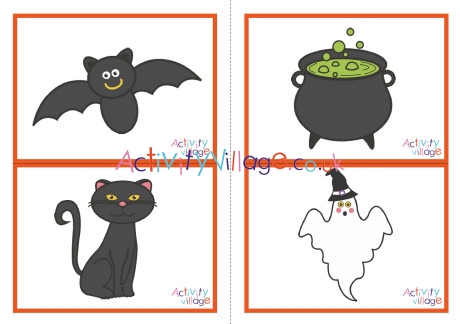 Halloween Picture Flashcards