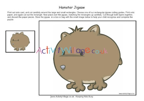 Hamster jigsaw