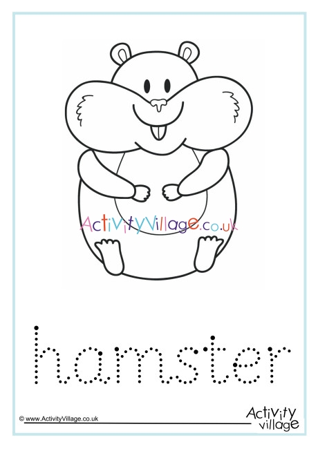 Hamster Word Tracing