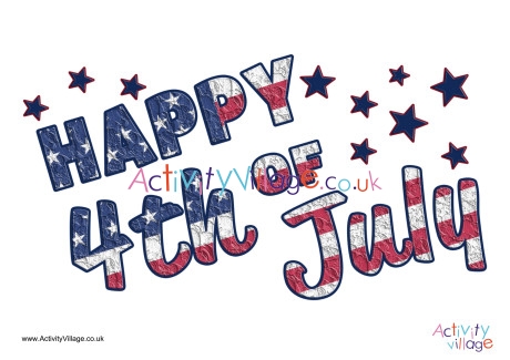 Happy 4th of July Poster 3