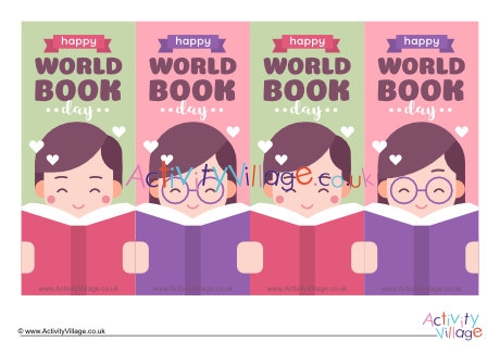 Happy World Book Day Bookmarks