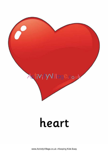 Heart poster