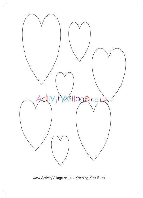 Heart templates 2