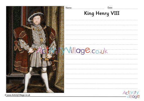 Henry VIII Story Paper 2