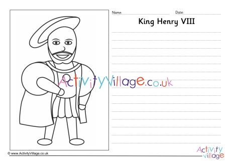 Henry VIII Story Paper