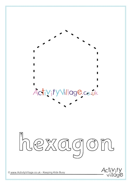 Hexagon Finger Tracing