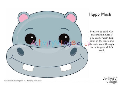 Hippo Mask