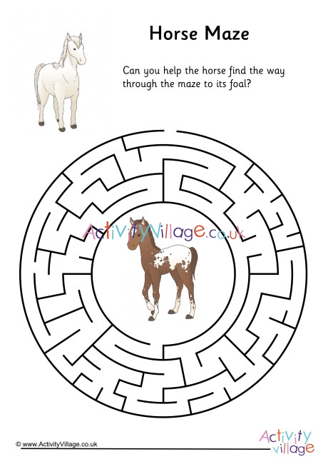 Horse maze 2