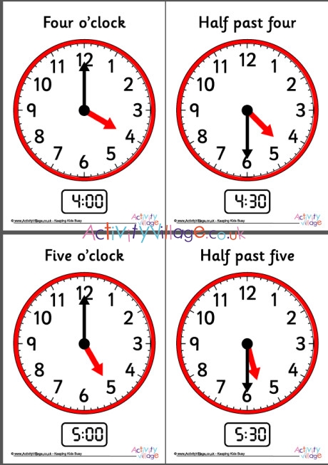 Hour and half past posters